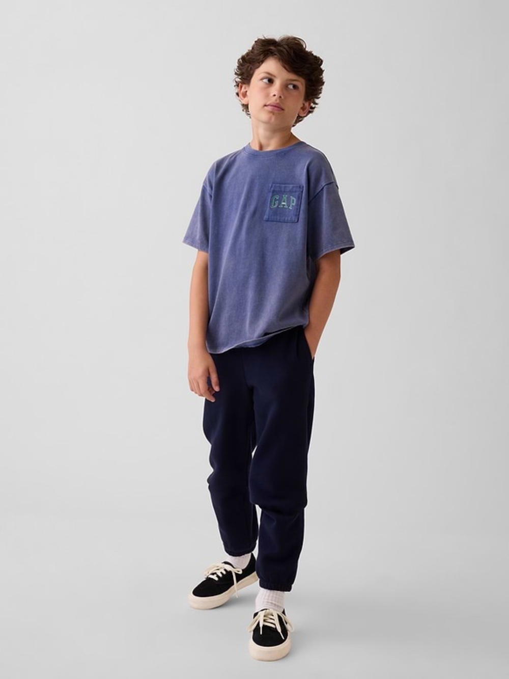 Gap Boys Relaxed Sherpa-Lined Jogger